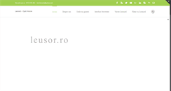 Desktop Screenshot of leusor.ro
